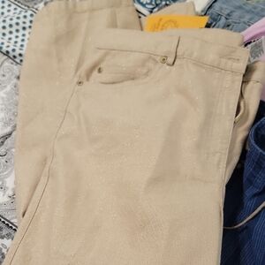 Ruby Rd. Tan Pants